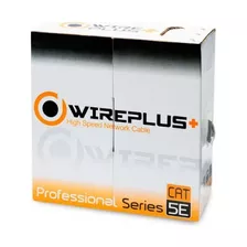 Cable Utp Cat 5e Bobina 100 Metros Marca Wireplus Interior