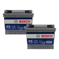 Kit 2 Bateria Estacionaria Bosch P5 580 36ah Nobreak Alarme
