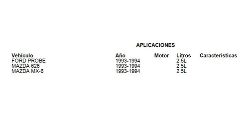 Bobina Estado Slido Ford Probe Mazda 626 Mx-6 2.5l 93-1994 Foto 4