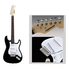 Guitarra Electrica Stratocaster Freeman Negra