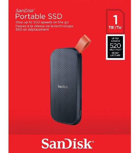 Disco Sólido Ssd Externo Sandisk Extreme 1tb Portable SSD - DURO