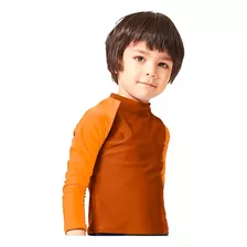 Camisa Infantil Com Proteção Solar Uv Fps50+ Manga Longa