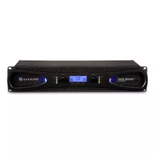 Amplificador De Potencia Crown Xls 1502 2x775 W Rms 2 Ohmios 127 V Color Negro Rms Potencia De Salida 1550 W