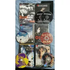 Dvd Anne Frank/olga/lista Schindler/pijama Listrado/sofiaa40