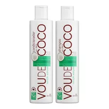  Kit Shampoo + Condicionador Vou De Coco Linha Vegana Griffus