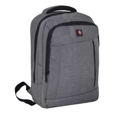 Swissbrand Mochila Casual Con Porta Laptop Sbx-00282 Color Gris