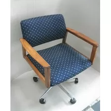 Silla Escritorio Nautica, Madera, Mueble, Sillon, Oficina.