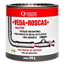 Veda Roscas Líquido Com Teflon 310 Ml Ma1 Tapmatic 