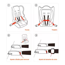 Cinto Isofix P/ Fixação De Cadeira De Bebê Isofix