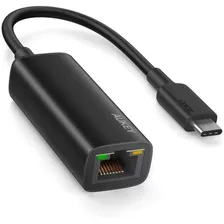 Aukey Adaptador Usb C A Ethernet Gigabit Rj45 Negro - Cb-a30