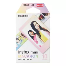 Rollo Fujifilm Oficial Instax Mini Marco Macaron 10 Entrega