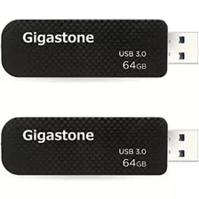 Gigastone Z30 64gb 2-pack Usb 3.2 Gen1 Flash Drive, Pen Driv