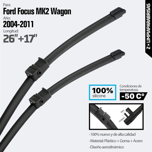 Par Plumillas Limpiaparabrisas Auto Para Ford Dodge Power Wagon