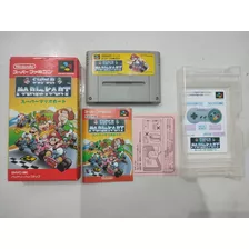 Super Mario Kart Original Japonês Nintendo Super Famicom 