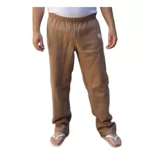 Calça De Moleton Fanelado Caqui Cdp Promoçao Detento