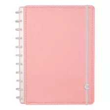 Caderno Inteligente 80f Grande Pastel Rosa