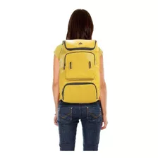 Mochila Skypeak 17 PuLG Resistente Al Agua Yellow Nur-117yl