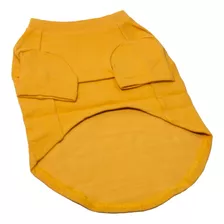 Polera Para Mascota Perro Gato Amarillo