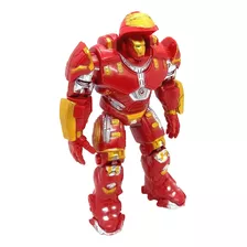 Muñeco Avengers Articulado Luz Ironman Robot Spiderman Thor