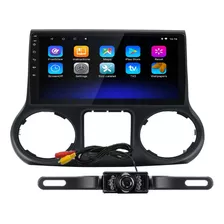 Estereo Android Jepp Wrangler 2009-2020 + Camara Portaplaca