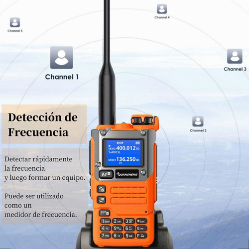 Ham Radios Largo Alcance Scrambler Slido Uhf/vhf Am/fm Usbc Foto 7