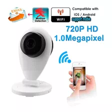 Camara Ip Vigilancia P2p Wifi Visión Nocturna Sd Detec Movim