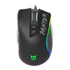 Mouse Gamer De Juego Panter Gm302 Negro