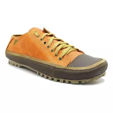 Zapatillas Calzado Cuero Hombre Mujer Agua Patagona Naranja