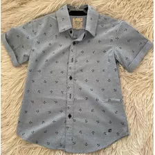 Camisa Niño Manga Corta Talle 4