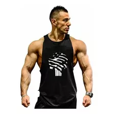 Playera Tank Sin Mangas Hombre Gym Top