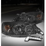 For 05-10 Pontiac G6 Gt Black Headlights Lamps W/bumper  Nnc