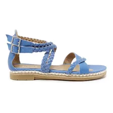 Sandalias Mujer Tipo Romanas Cuero Moda Urbanas Sucre 5549