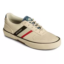 Tenis Para Hombre Sperry Marfil Multicolor Sts24420