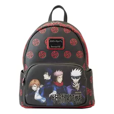 Loungefly Anime Jujutsu Kaisen Mochila Mini Clase Año Uno