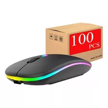 100 Pcs Rechargeable Ultra-thin Wireless Mouse Usb 2.4g