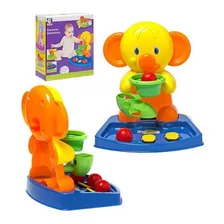 Brinquedo Elefante Didático Bebê Infantil Menina Ou Menino