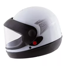 Capacete Pro Tork Sport Moto Branco Automático Desenho Solid Tamanho Do Capacete 58