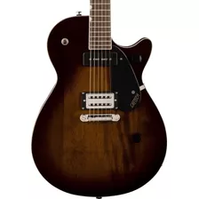 Guitarra Elétrica Gretsch G2215-p90 Jr Jet Streamliner Hv, Marrom Escuro, Orientação À Mão Direita