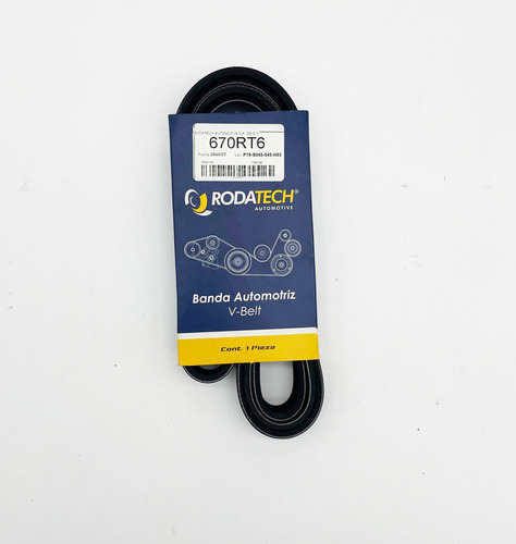 Banda Accesorios Rodatech Micro-v Vw Crossfox 2007 - 2017 Foto 2