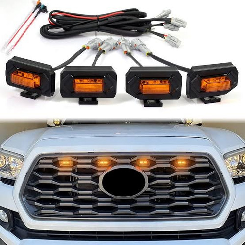 Luces Led Toyota Tacoma Trd Para Parrilla 2020 21 2022 2023 Foto 2