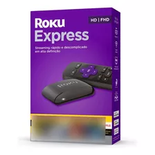 Roku Express Streaming Para Tv, Full Hd, Com Controle, Wi-fi