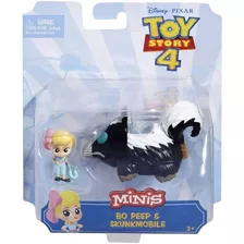 Toy Story Mini Boneco Bo Peep E Skunkmobile Gcy49 