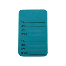 T34 Small Unstrung Coupon Tags, Printed Perforated Pric...