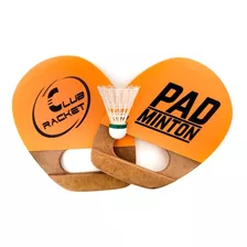 Padminton - Par De Raquetes + Tubo De Peteca