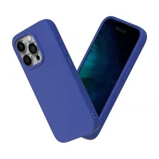Funda Para iPhone 15 Pro Max Rhinoshield Solidsuit Azul