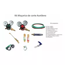 Kit Macarico/maçarico De Corte (oxigenio E Acetileno) Novo
