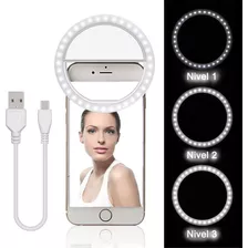 Aro De Luz Led Para Telefonos Selfies/flash/ Ring Light