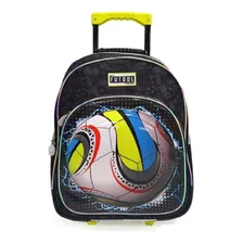 Mochila Carro Phi Phi Bags Pelota Futbol Ruedas Premium 18''