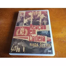 Dvd Reação Em Cadeia - Nada Ópera? Ao Vivo Em Porto Alegre 