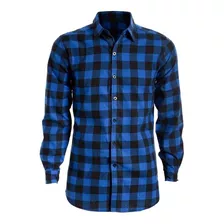 Camisa Cuadros Leñadora Viyela Invierno Abrigo Moda